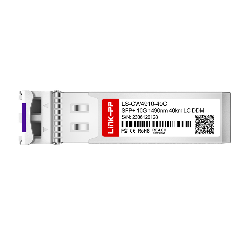 Duplex LC SMF Optical Transceiver Module Single Mode 10G CWDM SFP+ 40km