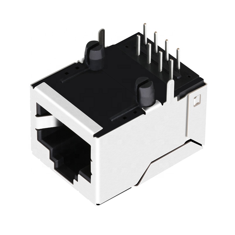 Gige Transformer Modules RJ45 Waterproof Connector LJ-T40B4L-00-F