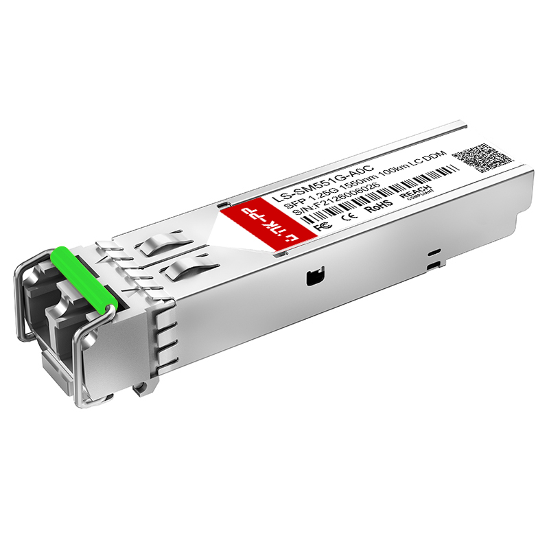 1000BASE-EZX SFP 1550nm 100km Duplex LC SMF Optical Transceiver Module