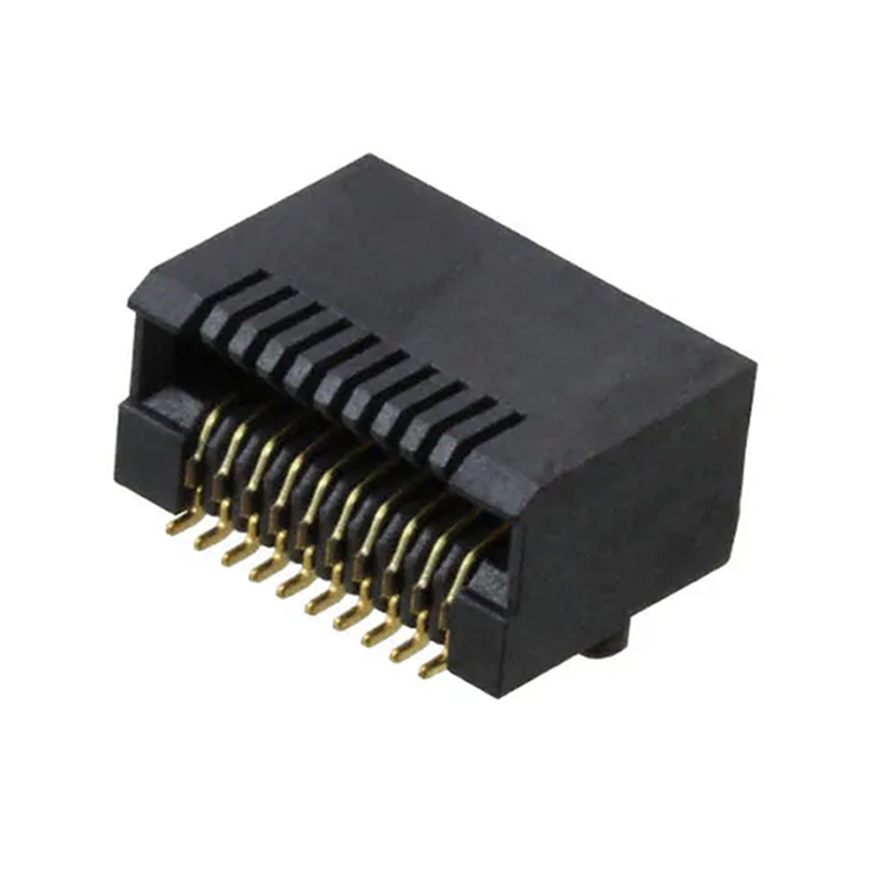 E81M0-002-01-LT Gold Pleated 15u" No Led 1x1 Port 5GB/S SMT SFP Connector