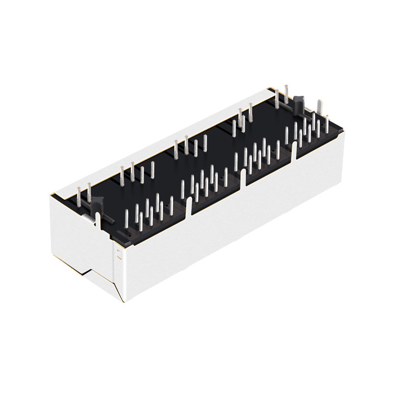 Ethernet 4port RJ45 Gige POE Transformer Modules 0826-1X1T-47 SI-60202-F SI-10022 1840552-6