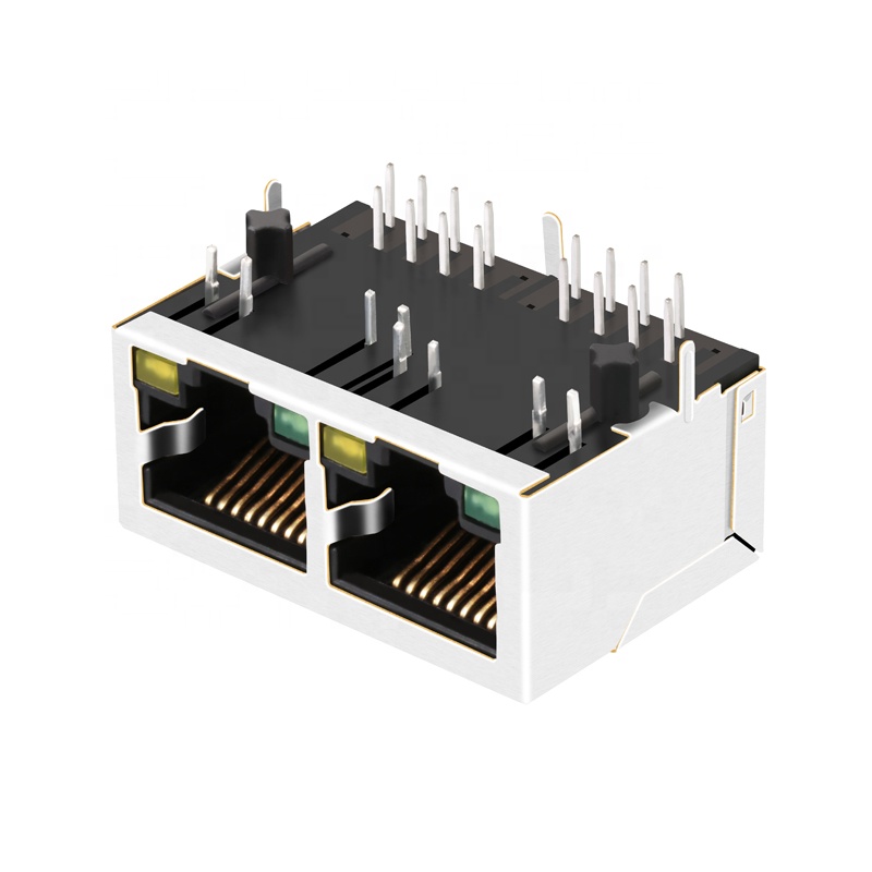 1X2 RJ 45 Modular Connector 8P8C 1840548-1