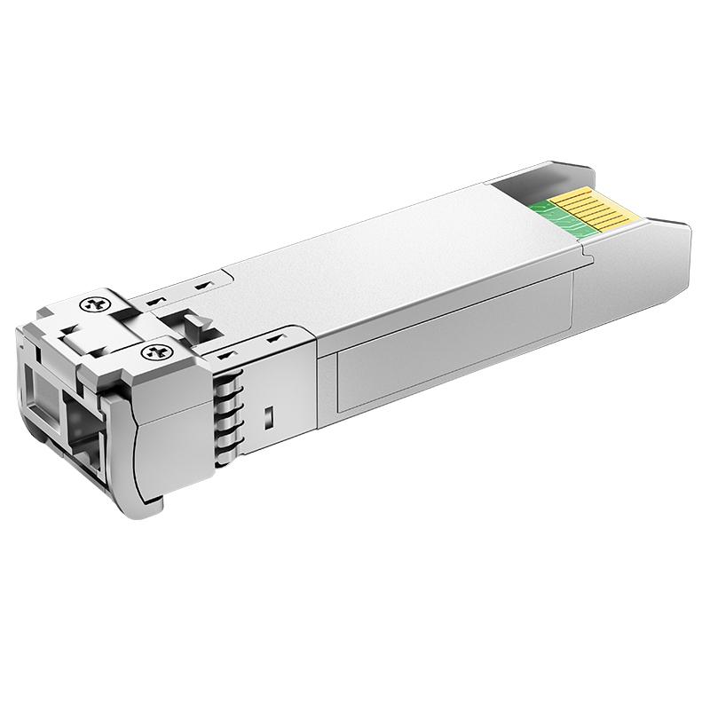 Bidirectional 1270nm/1330nm 10G BiDi SFP+ 20km Simplex LC SMF Optical Transceiver Module