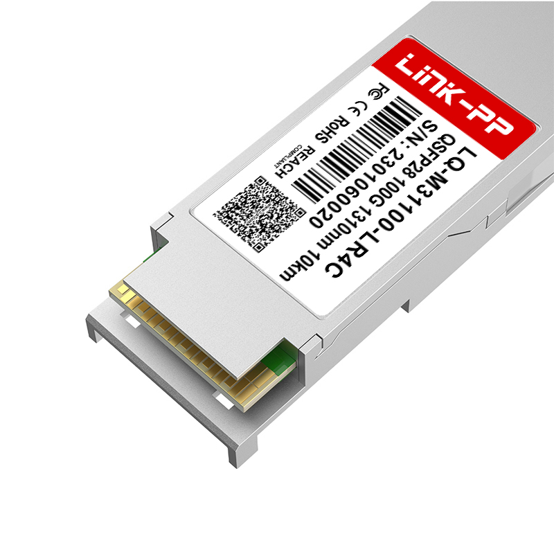 100GBASE-PLR4 QSFP28 1310nm 10km 100G DDM MPO-12 SMF Optical Transceiver Module
