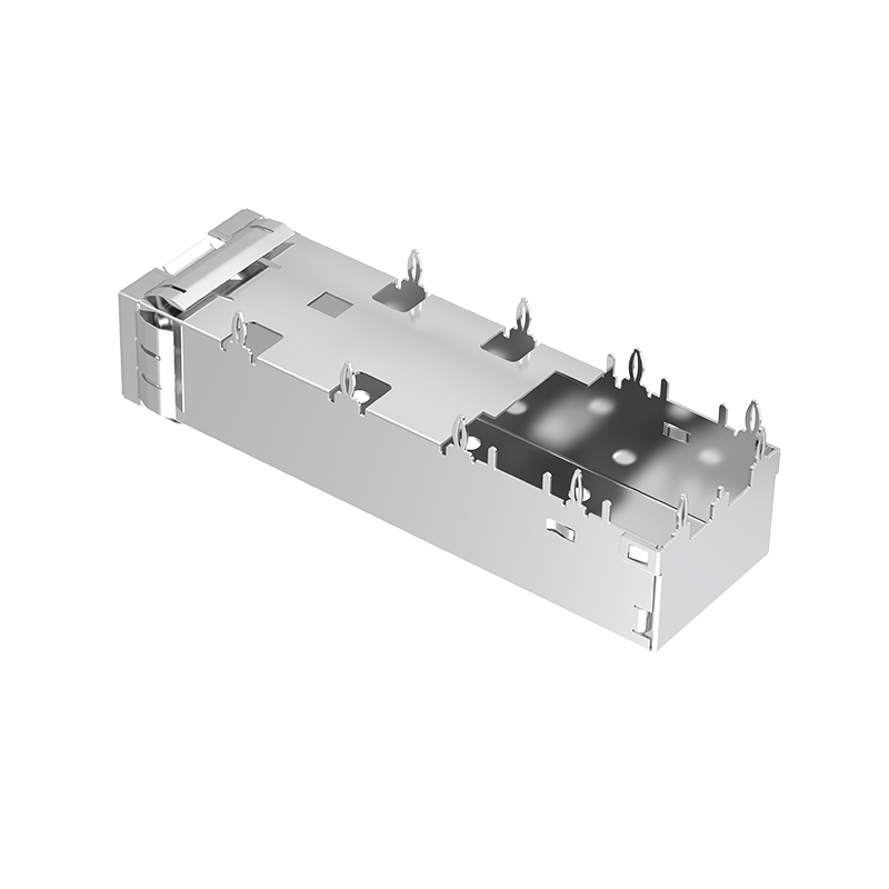 2007251-1 TE Compatible Through Hole EMI Shielded Press Fit SFP+ Cage Assembly