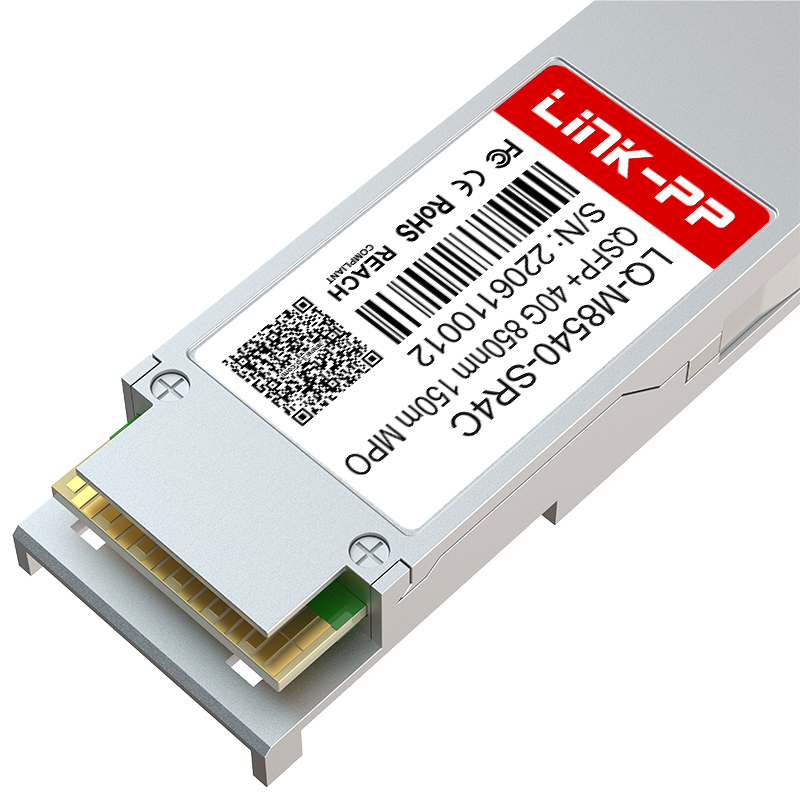 40GBASE-SR4 MPO-12 Multimode Optical Transceiver MMF 850nm 40G QSFP+ Module 150m