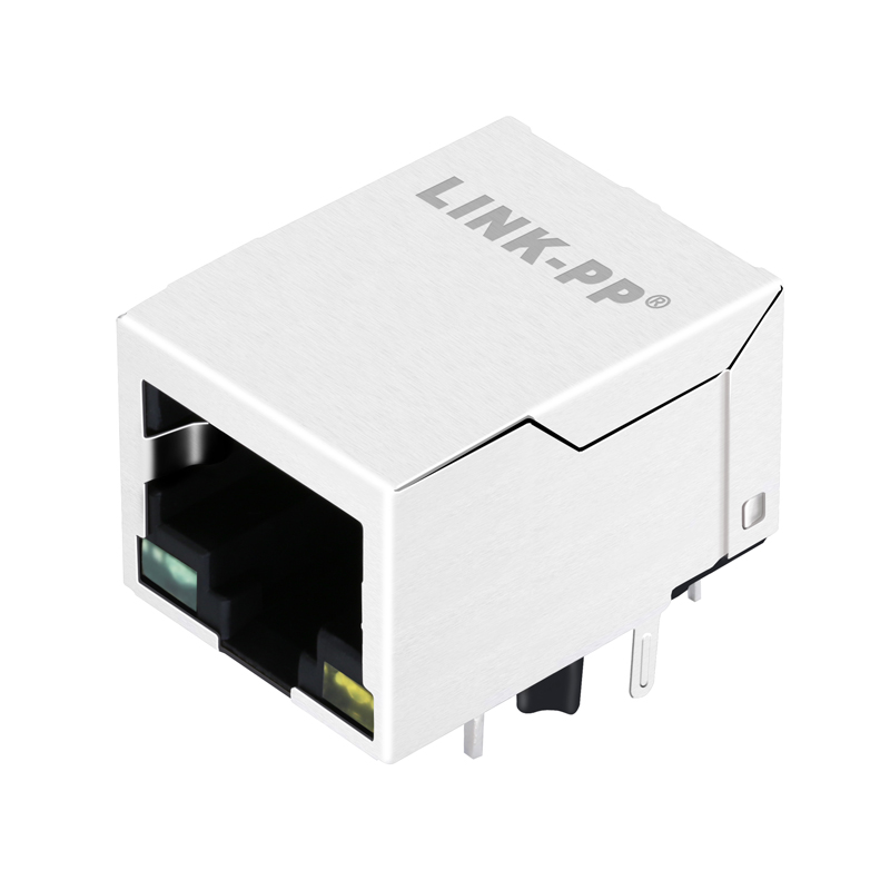High Speed RJ45 Magnetic Connectors HY911205C With/Without PoE