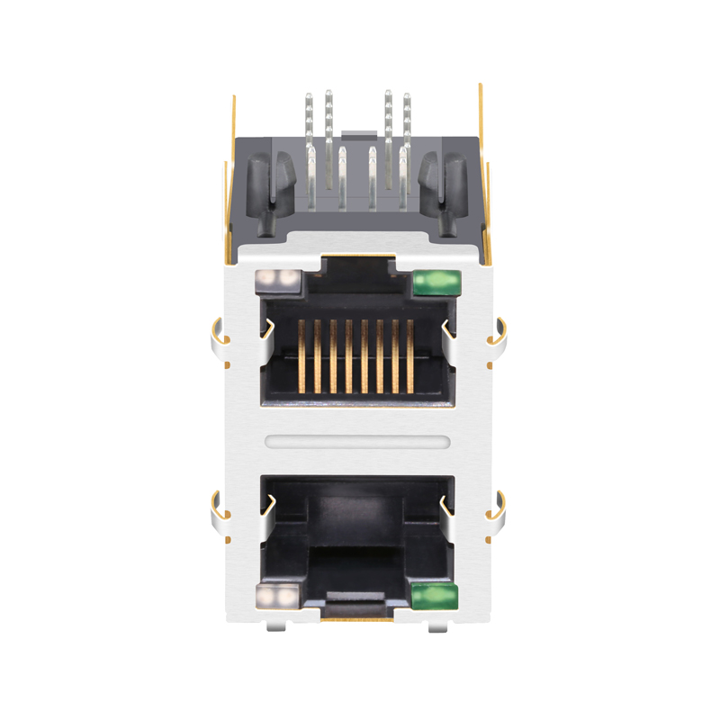Multi-Port 2X1 Side Entry Through Hole Stacked RJ45 Connector SS-7188S-A-PG4-1-BA-50 0844-2B1T-33-F E5908-0T0343-L 0845-2R1T-W2