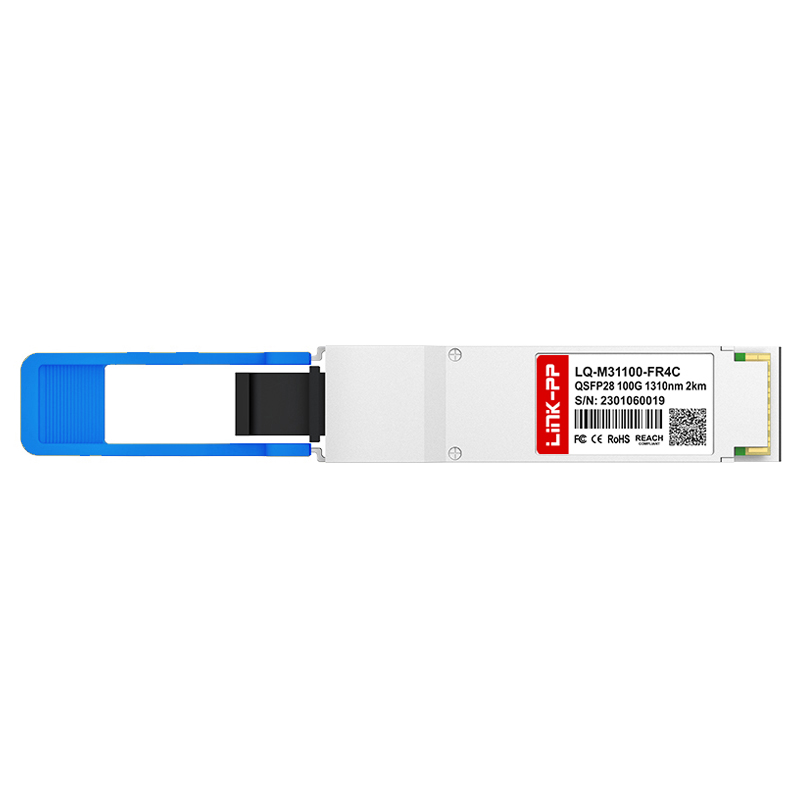 QSFP28 100GBASE-PLR4L 1310nm 2km 100G MPO-12 SMF Optical Transceiver Module
