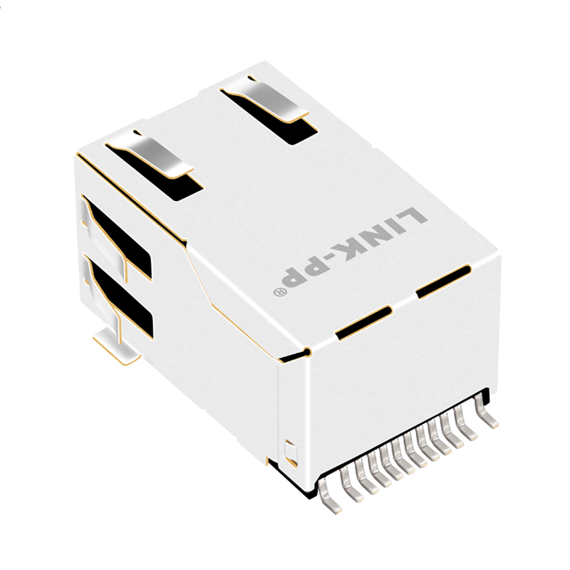 Best Single Port RJ45 Connector with Magnetics HR911196AE