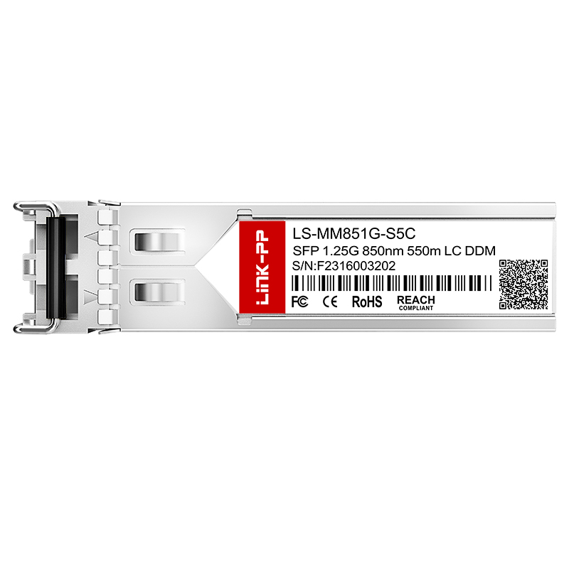 1000BASE-SX SFP Ethernet Module 850nm 550m Duplex LC MMF Fiber Optical Transceiver