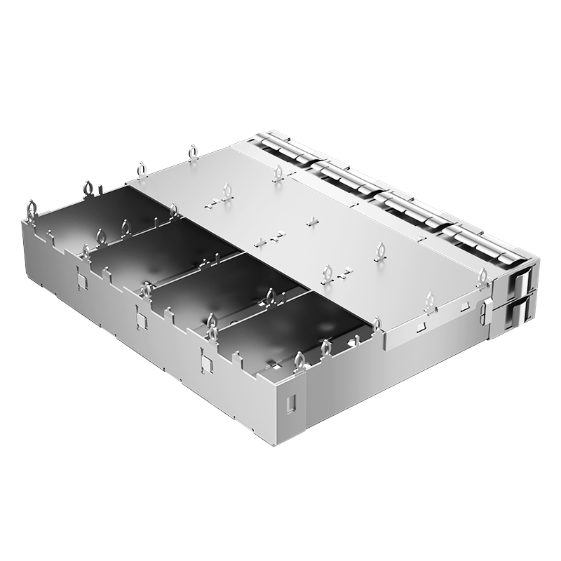 TE Replacement 2169260-1 Through Hole Ganged 1x4 Ports Press Fit SFP+ Cage