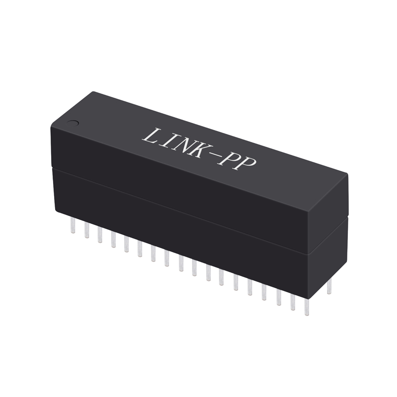 THT Dual Port 10/100 BASE-T Telecom Lan Transformer LP2064NL