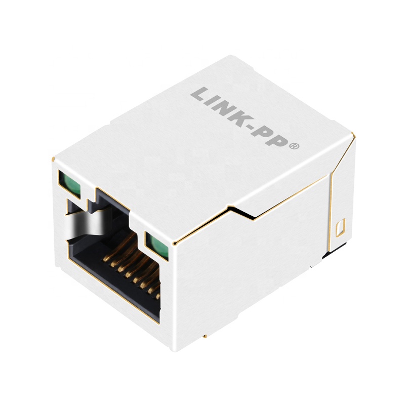 ARSM11-3652I JXD6-0002NL 49F-1201YGD2NL with Leds 100 Base-T Shielded SMT RJ45 8P8C Jack