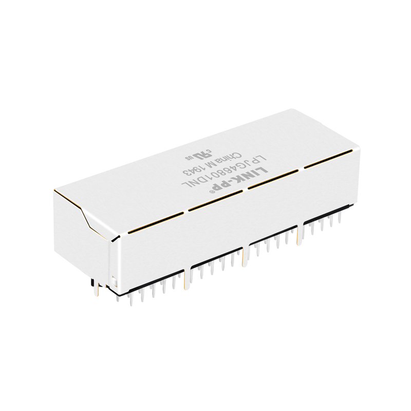 64F-1301NW2NL 1x4 Port Quad Ports 10/100/1000 Base-t Female Ethernet RJ45 Connector Without Led