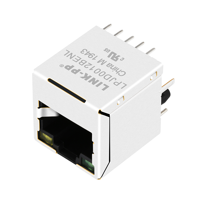 SI-46001-F 10/100Base-T 8P8C Vertical RJ45 Connector