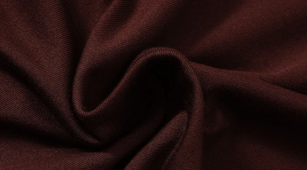 Vestido Casual Justo com Pacote Slim-Fit, Manga Curta, Estilo Esportivo