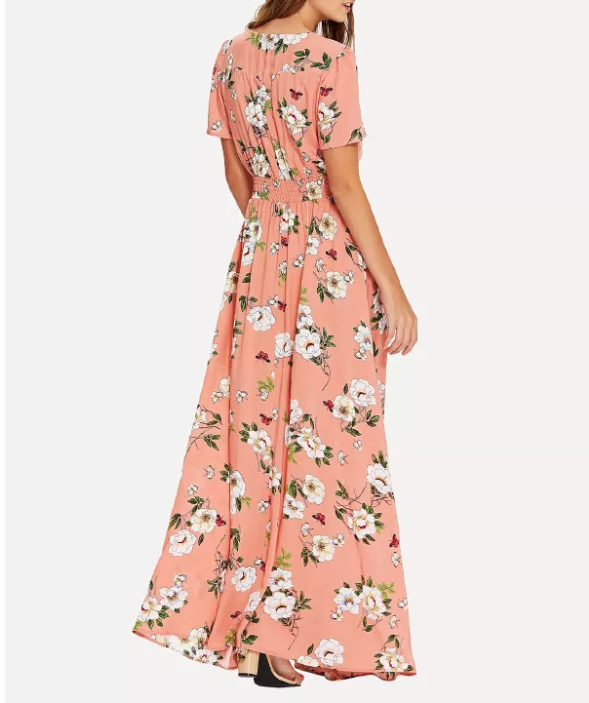 Vestido Maxi de Praia Elegante