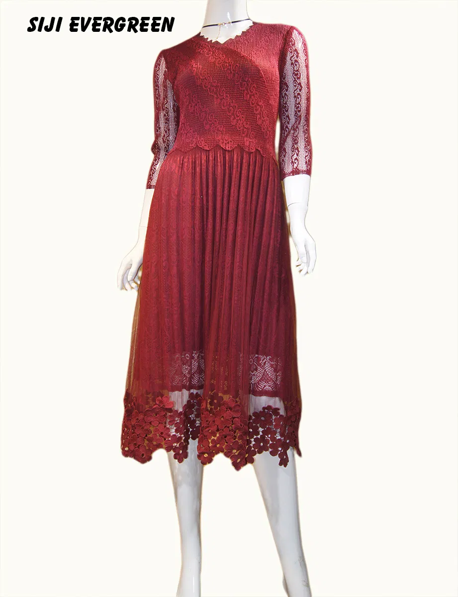 Calça casual de Verão Meia Luva roupas da moda para longo vestido de mulher