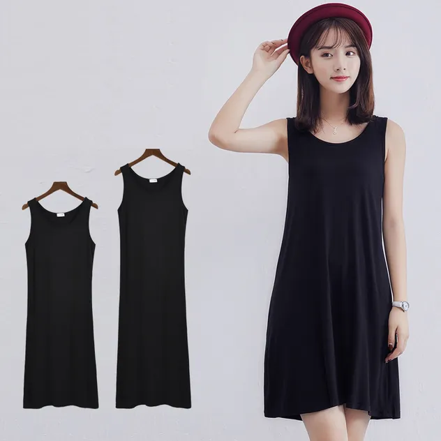 Vestidos Halter de Modal Feitos Sob Medida para o Verão Vestido Casual
