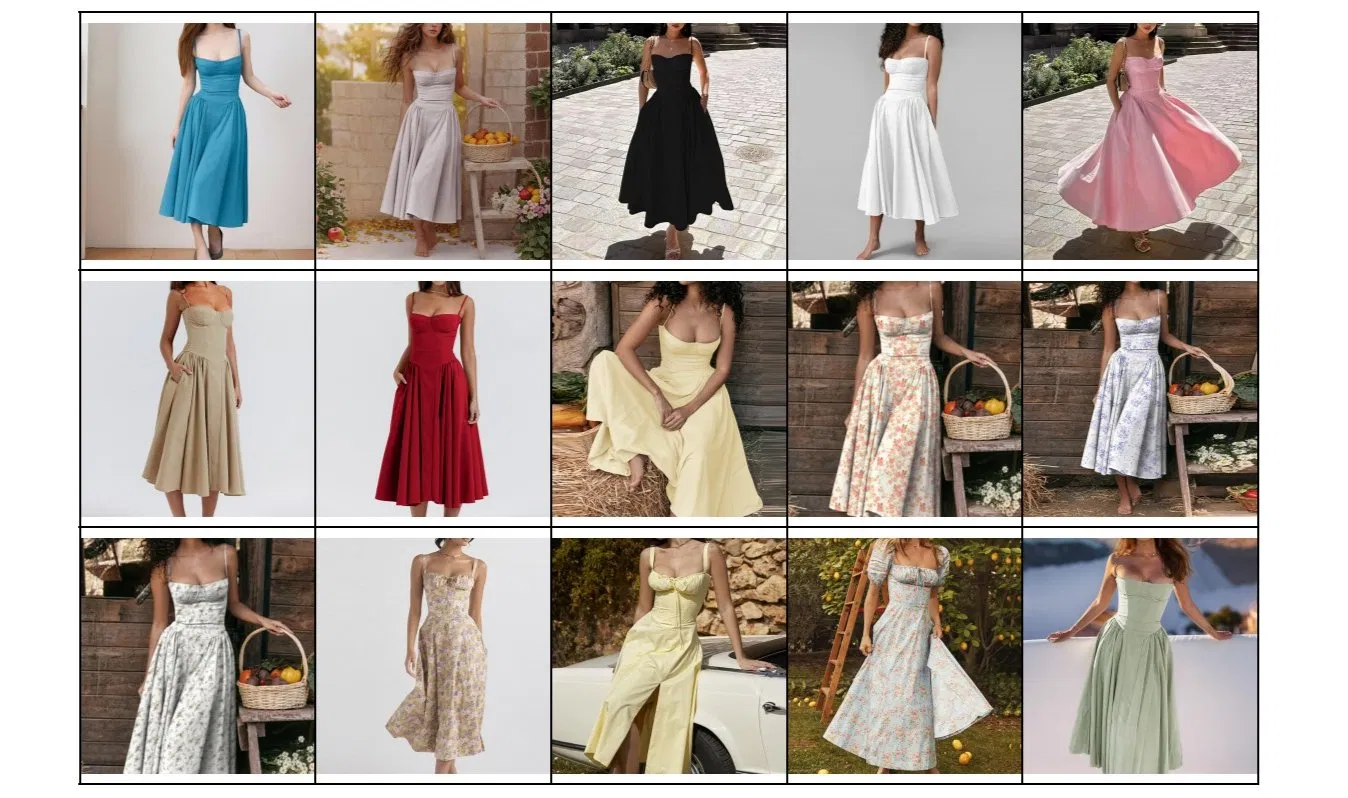 Vestido Casual com Estampa Floral Estilosa Perfeito para Eventos de Verão