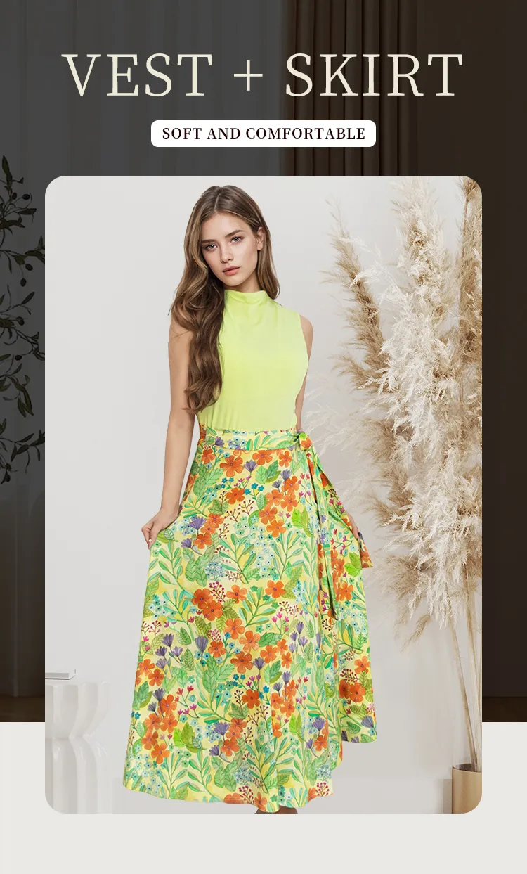 Vestido Casual Floral Feminino