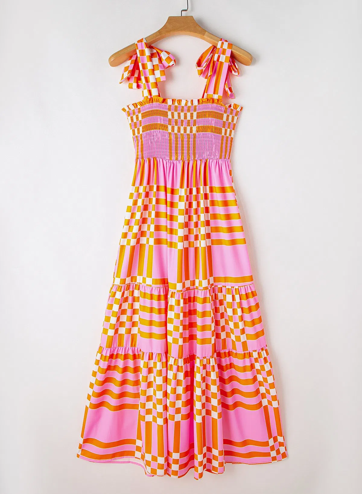 Querido Atacadista de Moda Lover Fabricantes Vestido De Mulher Boho Abstrato Maxi Casual Vestido Longo de Verão para Mulheres