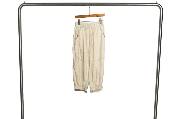 Roupas Femininas Vestidos Saia Casual de Linho Saia de Algodão para Meninas