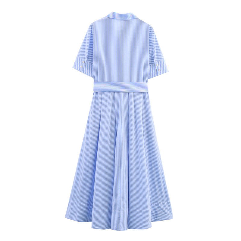 Vestido Casual Feminino Vestido Casual Estiloso para Mulheres na Moda Europeia e Americana