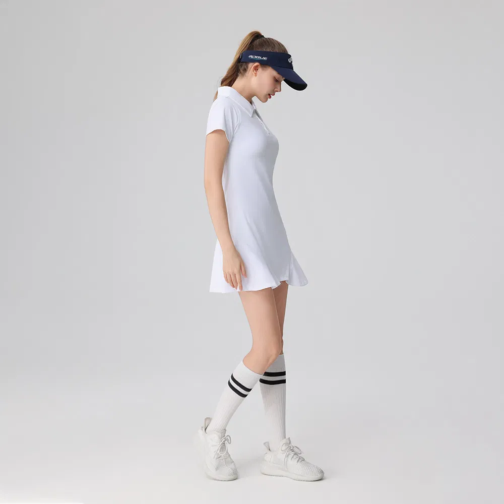 Vestido Polo com Botão