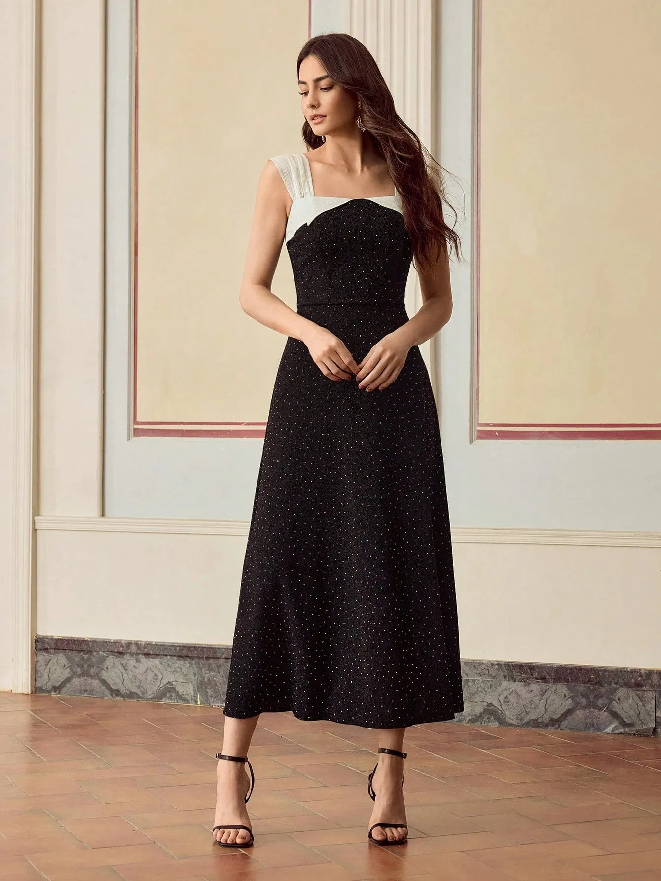 Vestido Casual Sem Mangas Leve e Simples para Viagens de Verão