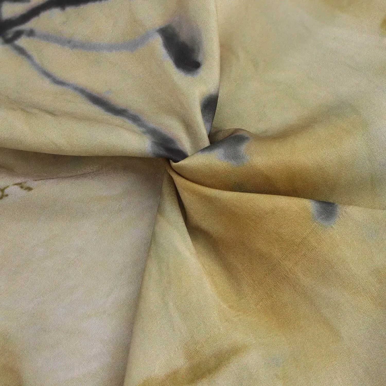 Vestido de Seda com Estampa Floral Elegante para Mulheres, Estilo Casual de Manga Curta