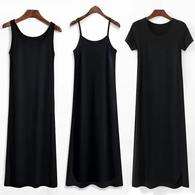 Vestidos Halter de Modal Feitos Sob Medida para o Verão Vestido Casual
