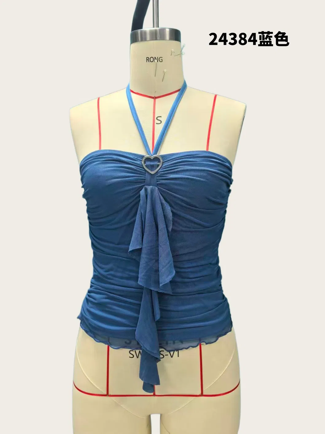 Vestido Mini de Algodão com Bordado de Sol em Tamanho Plus - Vestido Casual Boho com Cintura Smock