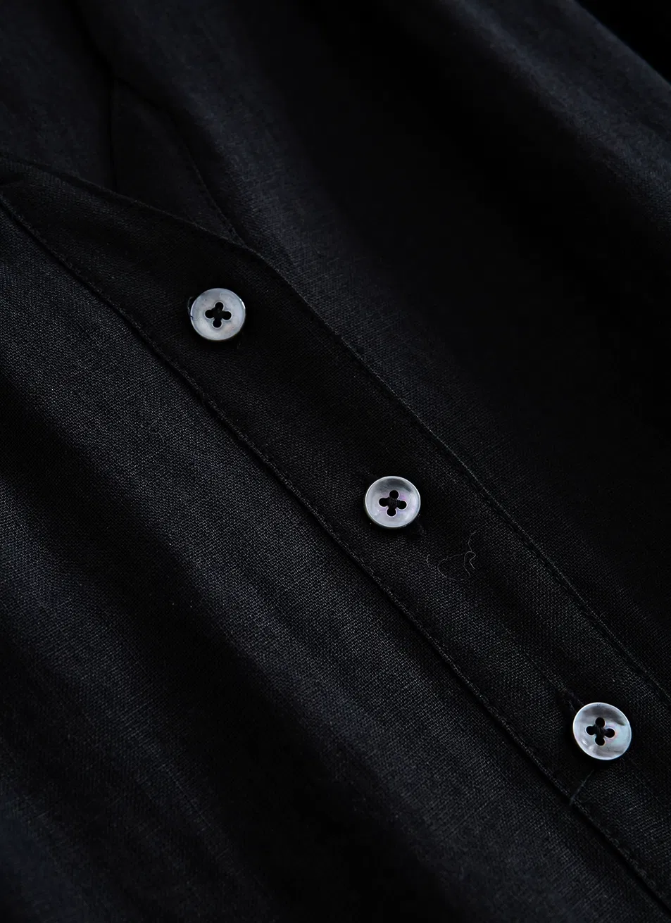 Vestido Casual Elegante com Cinto na Cintura e Mangas Curtas para Mulheres em Linho