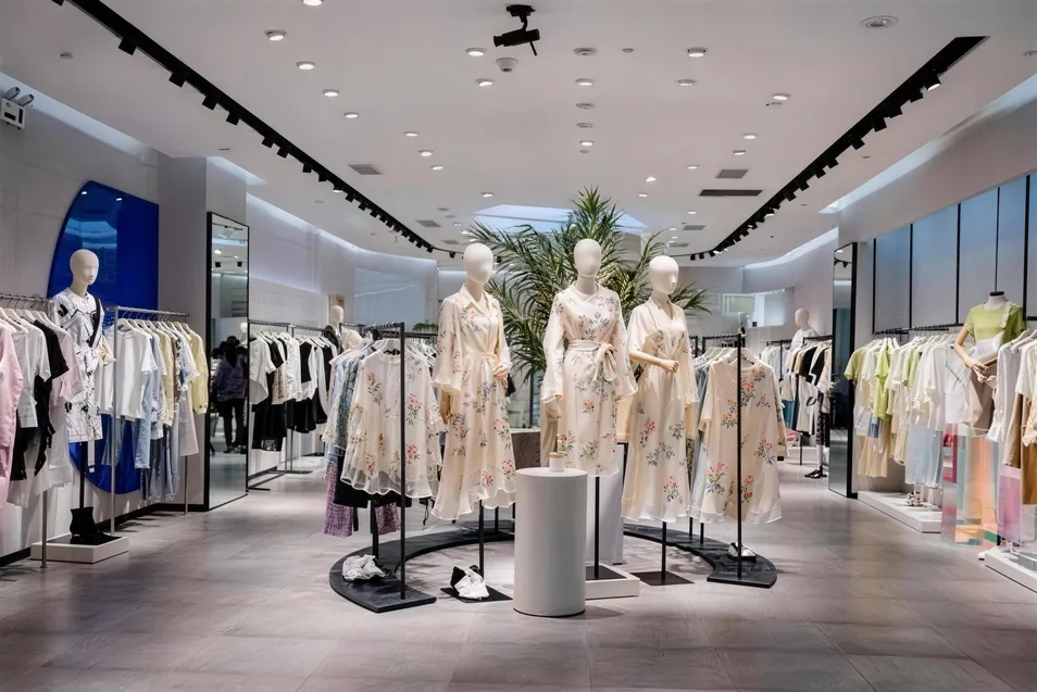 Saia Maxi Longa Elegante de Alta Qualidade em Seda para Mulheres Atacadista Personalizado para Ocasiões Formais Vestido Casual de Verão com Decote em V Francês