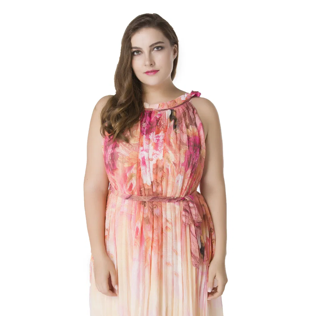 Vestido Maxi Longo Casual Boho Estampa Floral 3