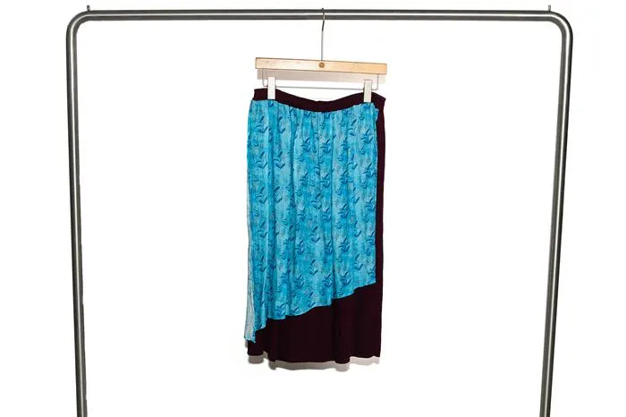 Roupas Femininas Vestidos Saia Casual de Linho Saia de Algodão para Meninas