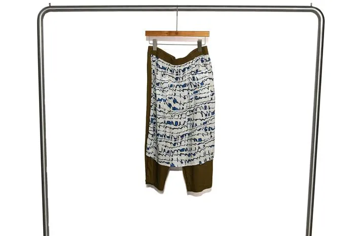 Roupas Femininas Vestidos Saia Casual de Linho Saia de Algodão para Meninas