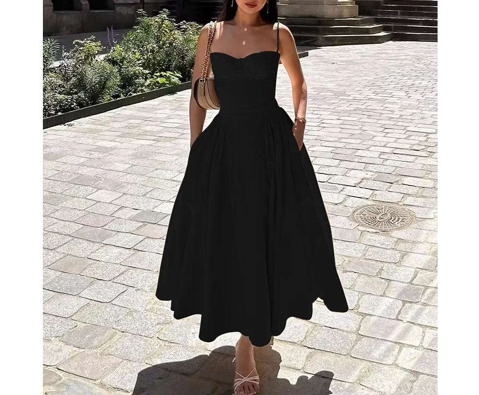 Vestido Casual com Estampa Floral Estilosa Perfeito para Eventos de Verão