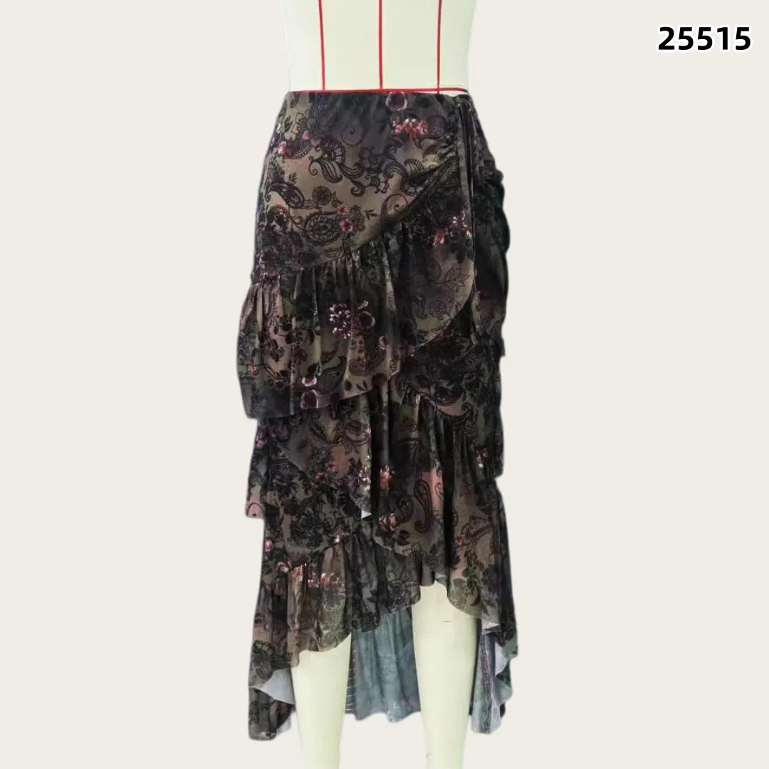 Vestido Mini de Algodão com Bordado de Sol em Tamanho Plus - Vestido Casual Boho com Cintura Smock