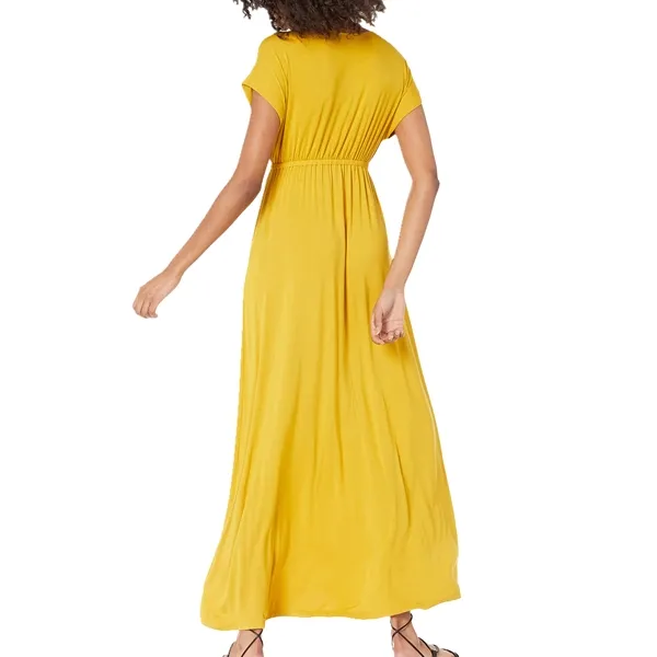 Vestido Maxi com Cintura Feminino 3