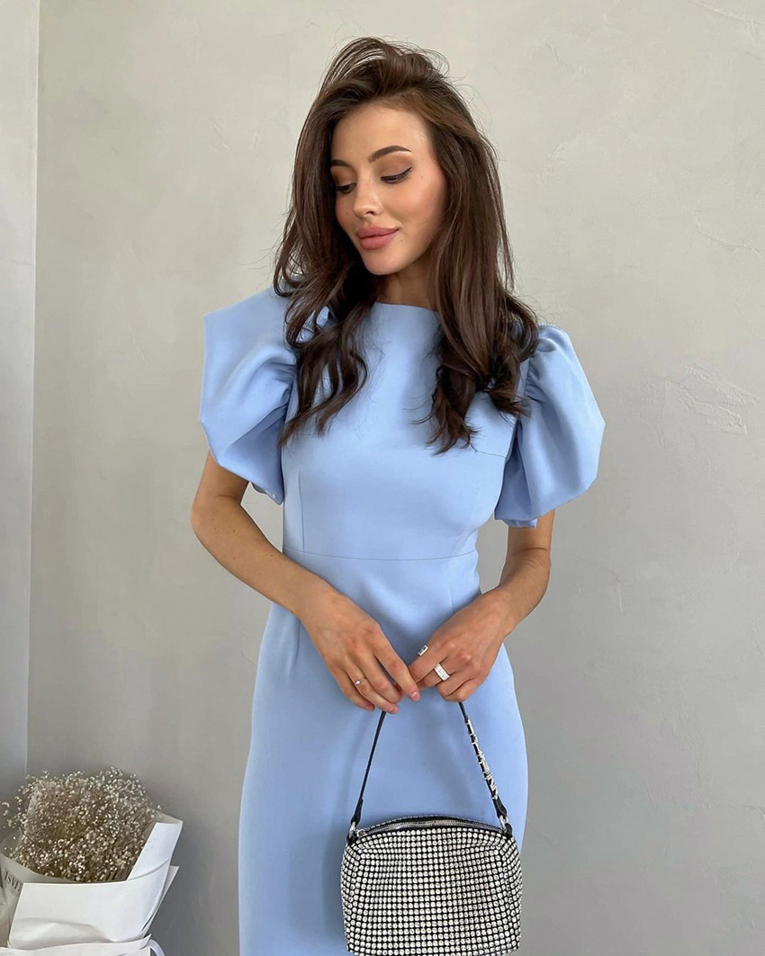 Vestidos Elegantes Premium Casuais de Verão com Fenda para Mulheres