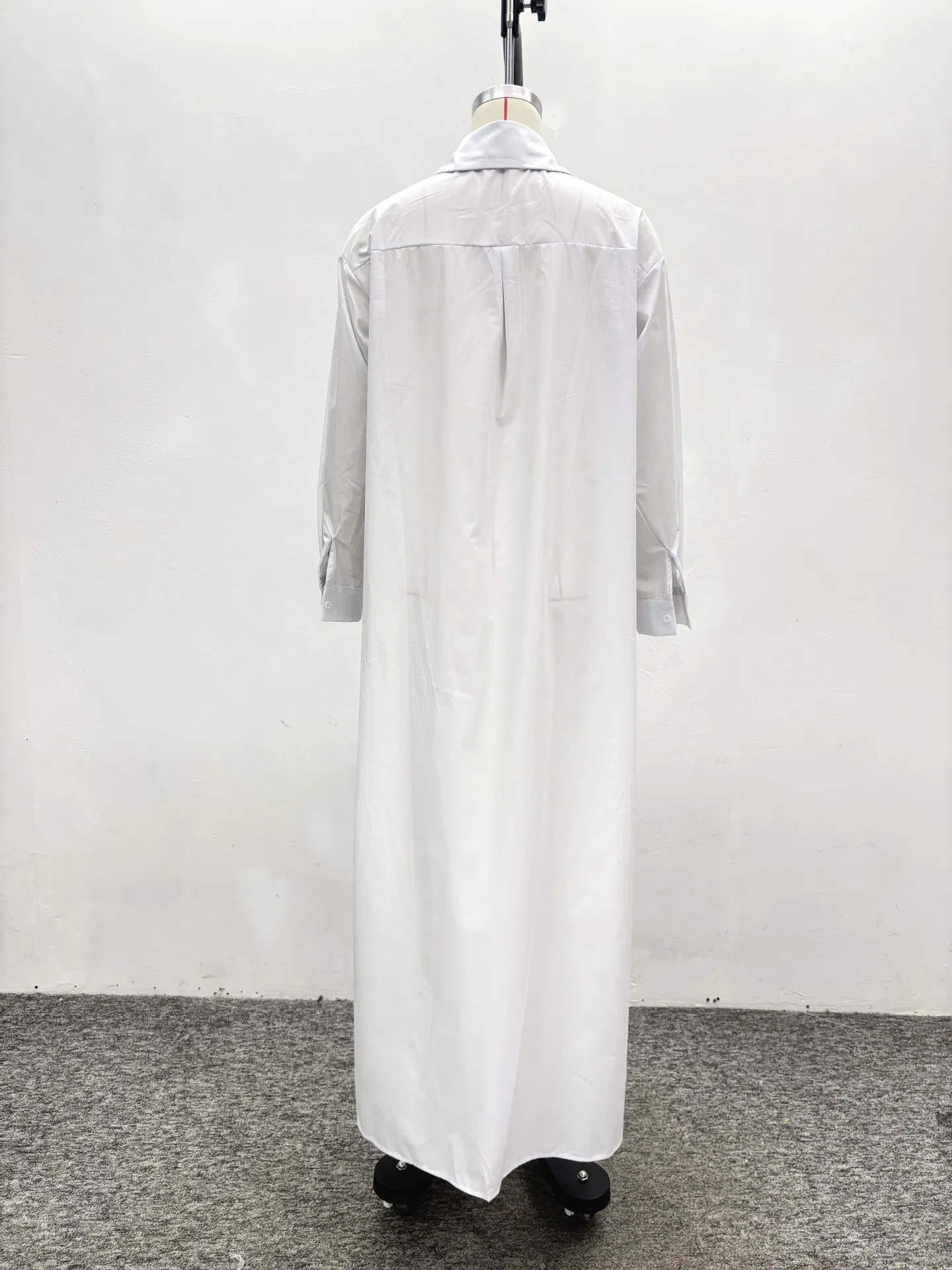 Camisa Solta Casual Longa Vestido Africano de Manga Longa Roupas Femininas