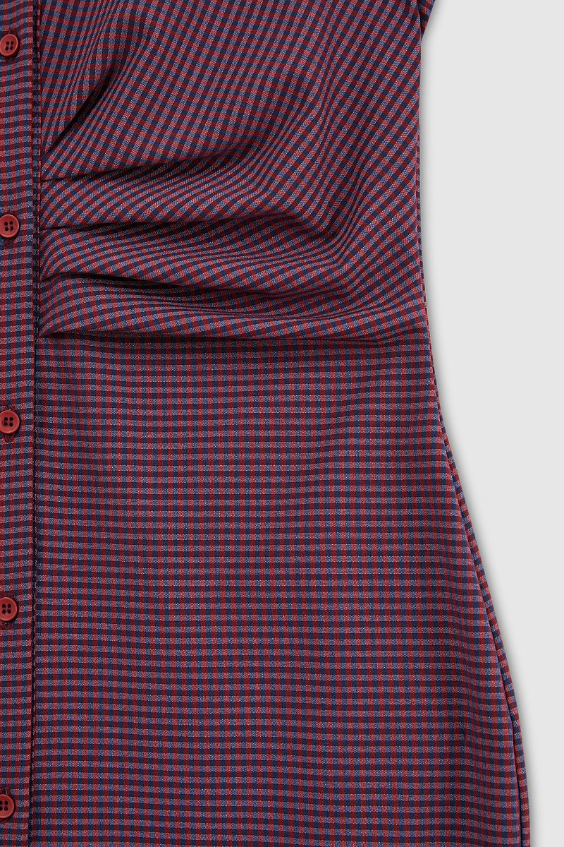 Vestido Casual Longo Feminino Estilo Camiseta Popular por Atacado com Pregas na Cintura