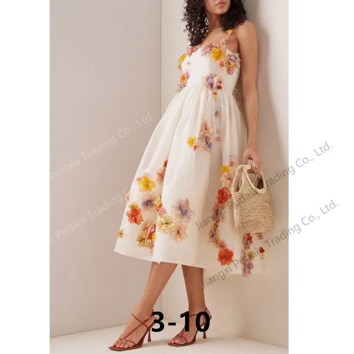 Vestido Feminino Estampado com Botões, Manga Longa, Vestido Casual tipo Camisa