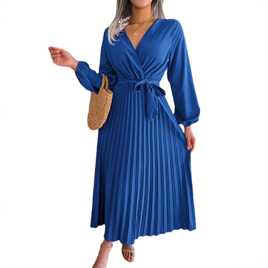 Vestido Plissado Detalhes