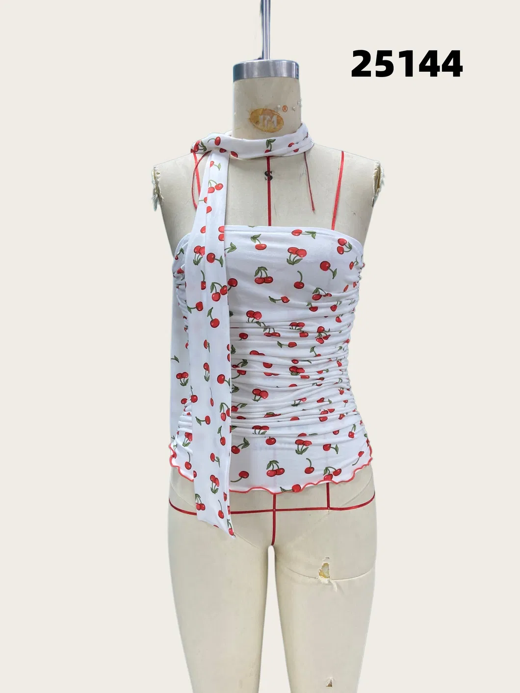 Vestido Mini de Algodão com Bordado de Sol em Tamanho Plus - Vestido Casual Boho com Cintura Smock