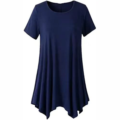 Camiseta Extra Longa de Verão Feminina, Blusa Casual, Vestido Camiseta