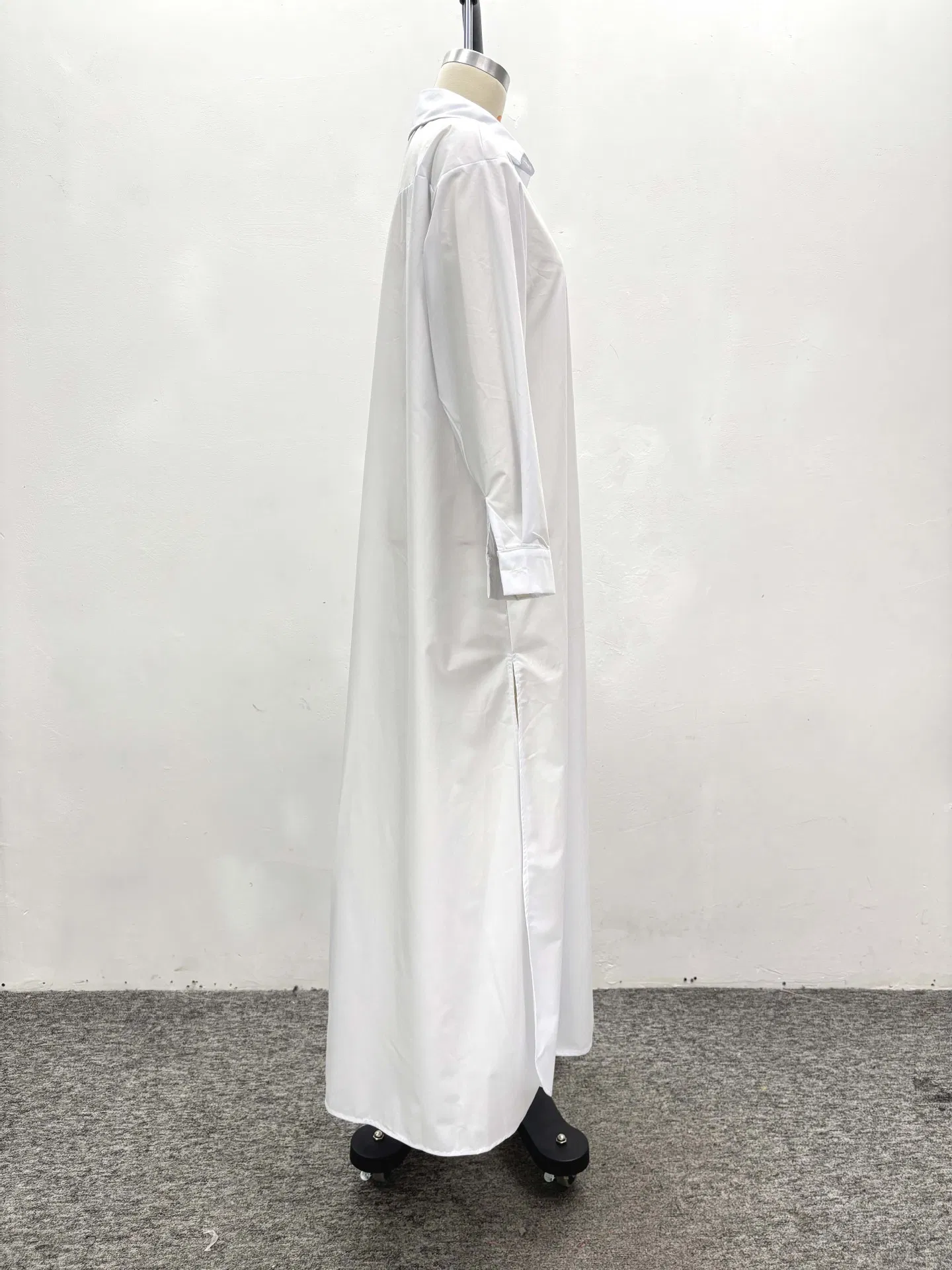Camisa Solta Casual Longa Vestido Africano de Manga Longa Roupas Femininas